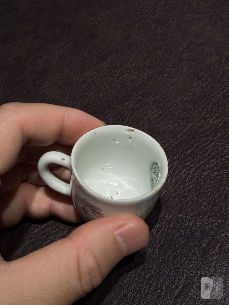 清乾隆 粉彩花鸟纹茶具一套25件 - 图106
